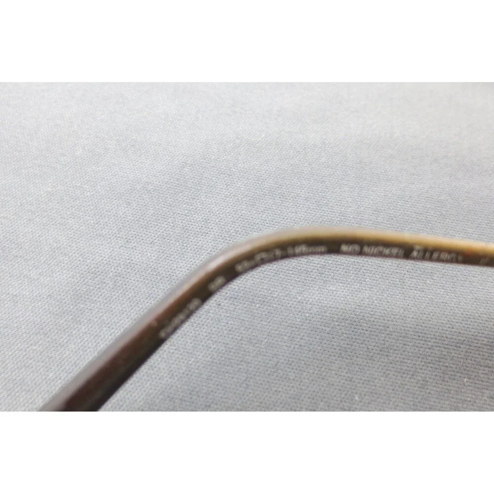 Mykita Perfection Eyeglasses Matte Brown Rectangular Metal Frame 53-17-145 38370